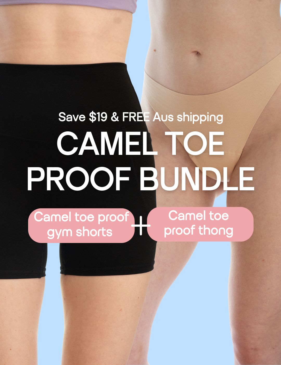 Camel toe proof Fredgies bundle