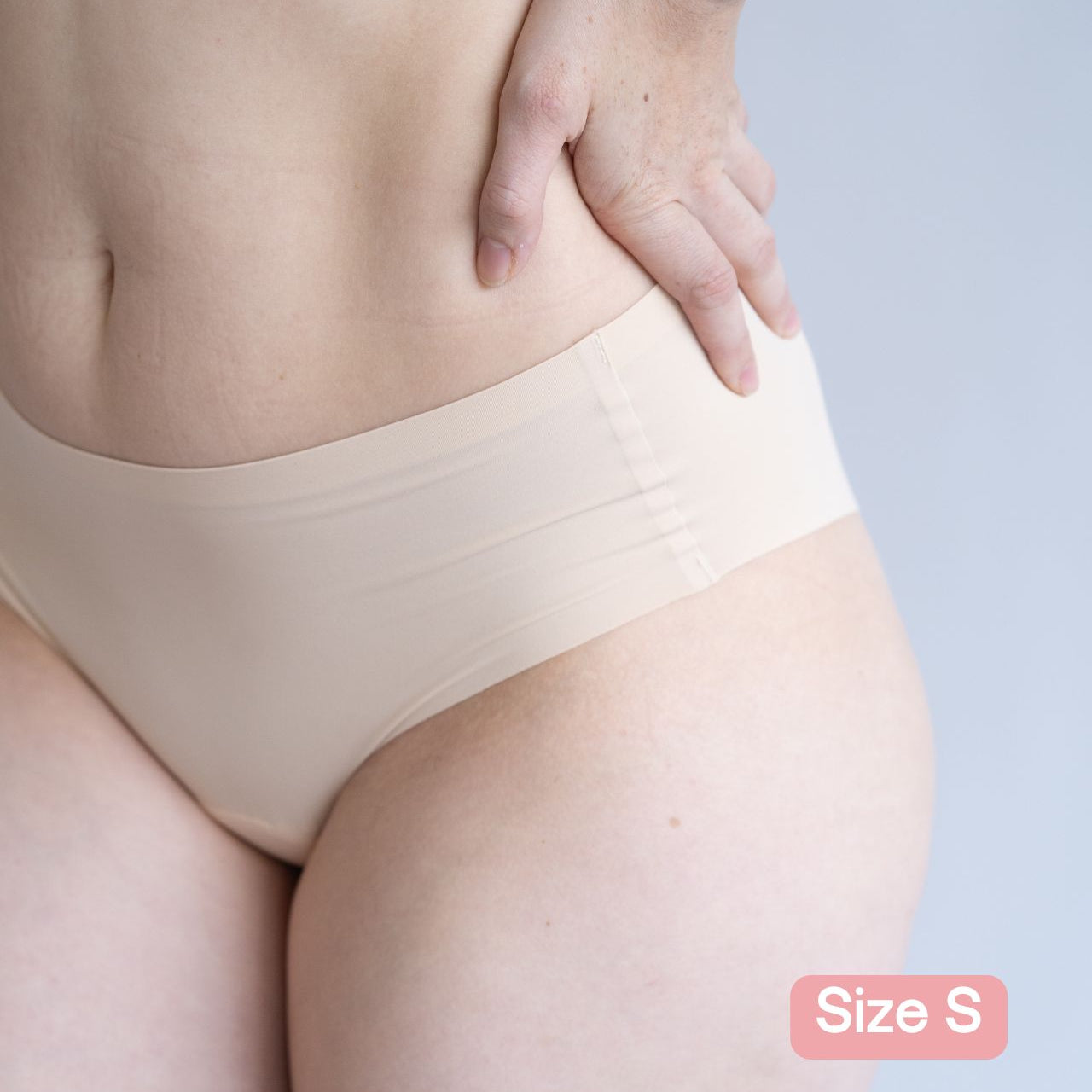 Close up of Fredgies bikini style underwear fabric