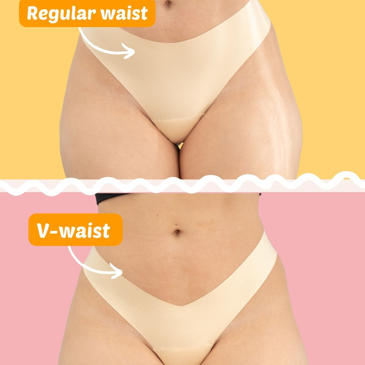Fredgies seamless thong comparison