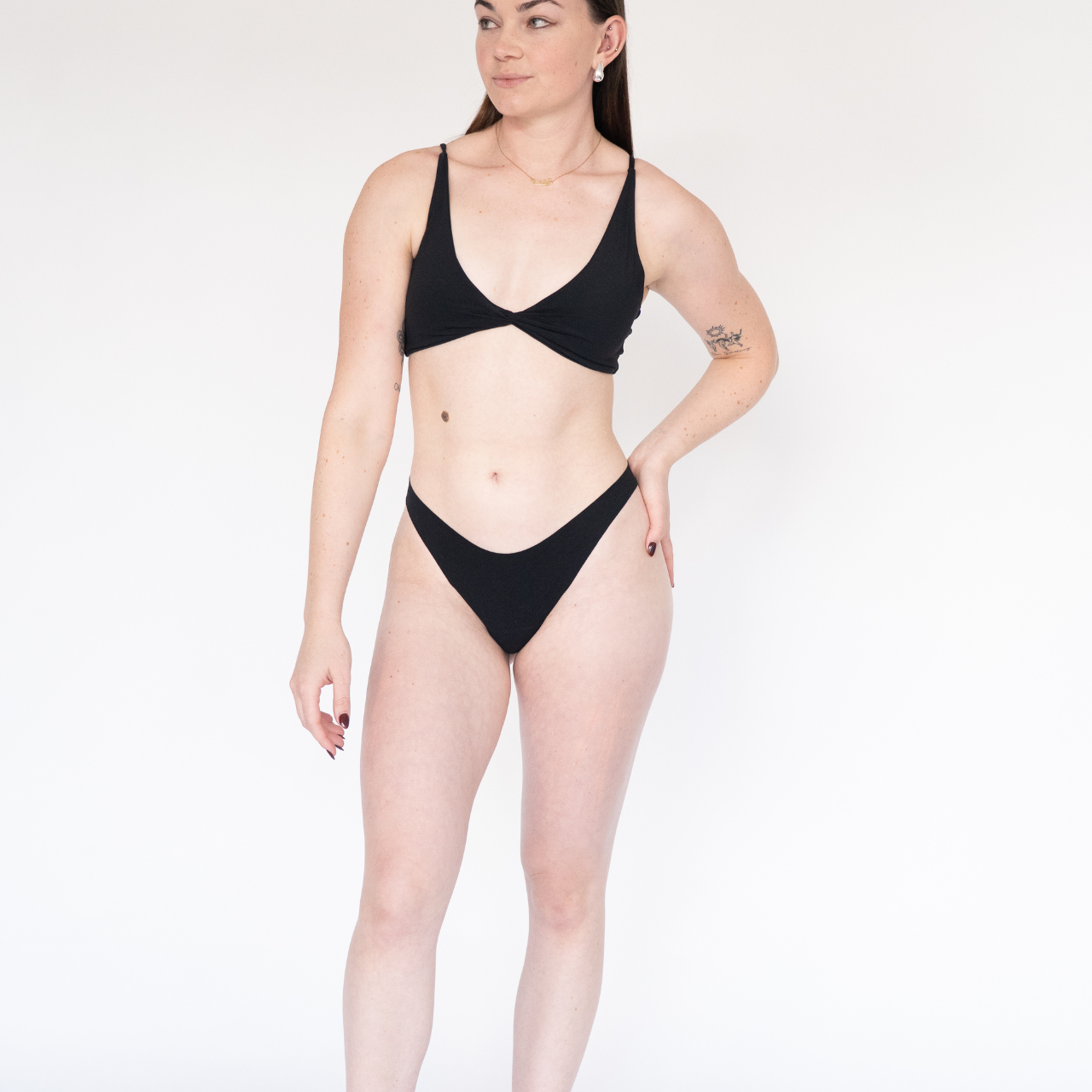 Lite Fredgies seamless thong in black