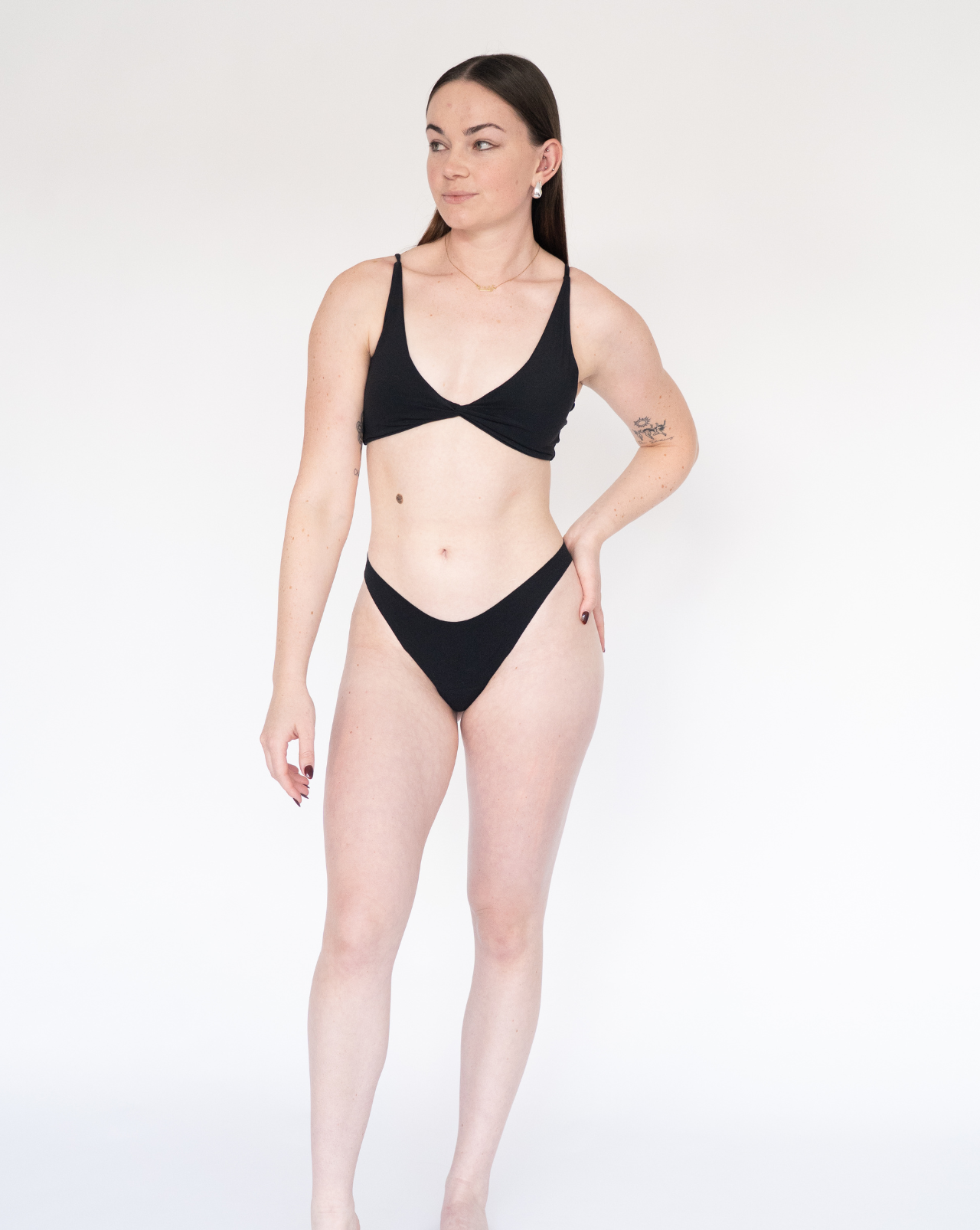 Lite Fredgies seamless thong in black