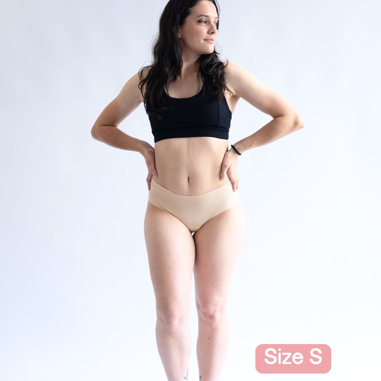 Low waist seamless Fredgies bikini style in beige
