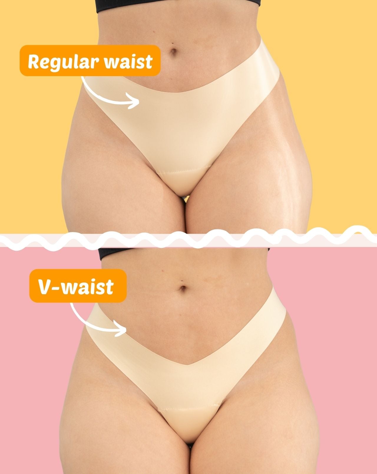 Fredgies seamless thong comparison